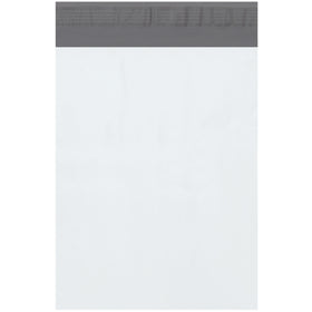 Heavy-duty 10x13" white poly mailers with built-in tear strip and self-seal closure protect your shipments from moisture, punctures, and tampering. 2.5 mil polyethylene construction with high-strength seams handles overpacking effortlessly. Sold in bulk cases of 500 for maximum value.
