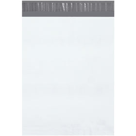 Protect your shipments with professional-grade self-seal poly mailers featuring a convenient tear strip and superior puncture resistance. These 12 x 15.5" white polyethylene mailers (2.5 mil) offer waterproof, tamper-evident protection in bulk cases of 500, ideal for e-commerce brands requiring reliable, cost-effective shipping solutions.