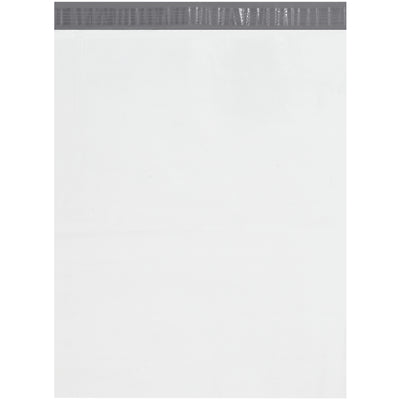 Durable 19x24" self-seal poly mailers built for e-commerce brands who demand protection and professionalism. 2.5 mil polyethylene construction resists punctures, tears, water, and tampering with high-strength seams that hold under pressure. White exterior with silver lining accepts labels and ink perfectly‚125 mailers per case.