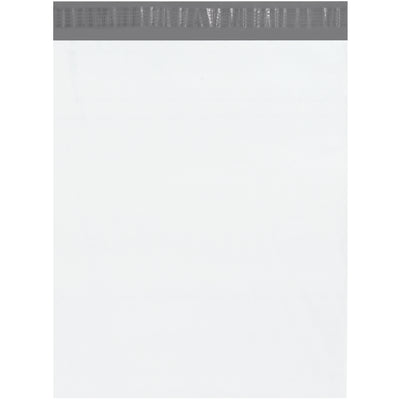 Professional 14x17" white polyethylene mailers engineered for e-commerce brands that demand reliability. Self-sealing tear strip design eliminates tape; 2.5 mil construction resists punctures, water, and tampering. Case of 100 mailers keeps your shipments secure and branded.
