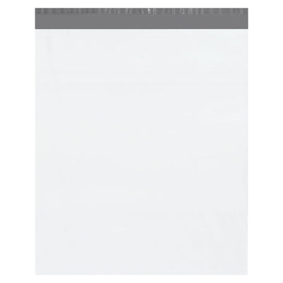 24x36 2.5 Mil White Self-Seal Tear Strip Poly Mailers 200/Case B913 - alias listing