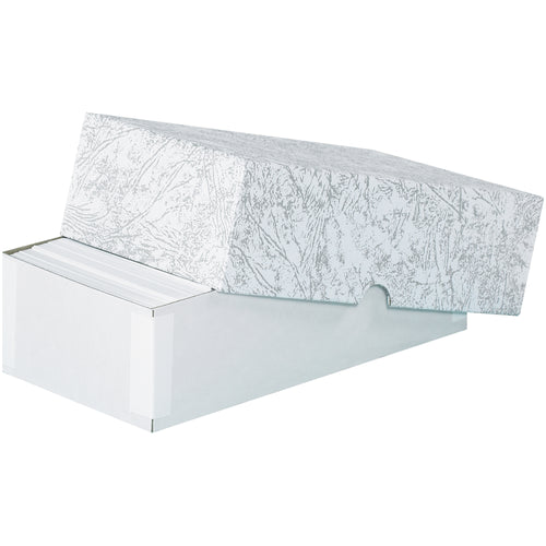 Professional-grade set-up cartons measuring 7