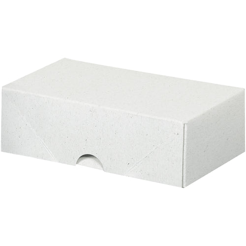 Heavy-duty white fibreboard folding cartons measuring 6