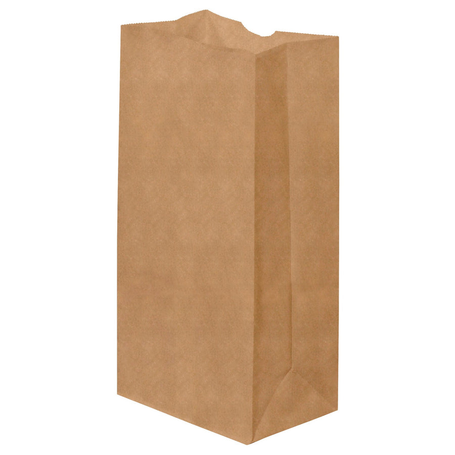 6 5/16 x 4 1/8 x 13 3/8 in 35 lb Kraft Grocery Bags 500-Pack BGG106K - alias listing