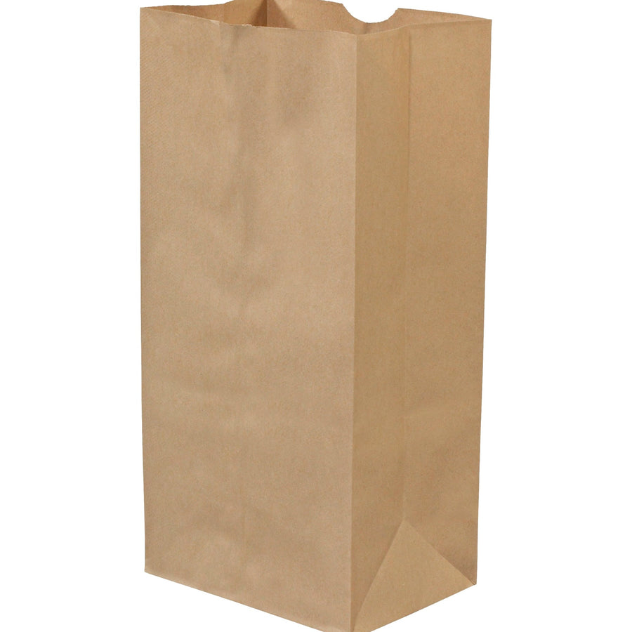 8 1/4 x 5 5/16 x 16 1/8 in 40 lb Kraft Gusseted Grocery Bags 500-Pack BGG117K - alias listing