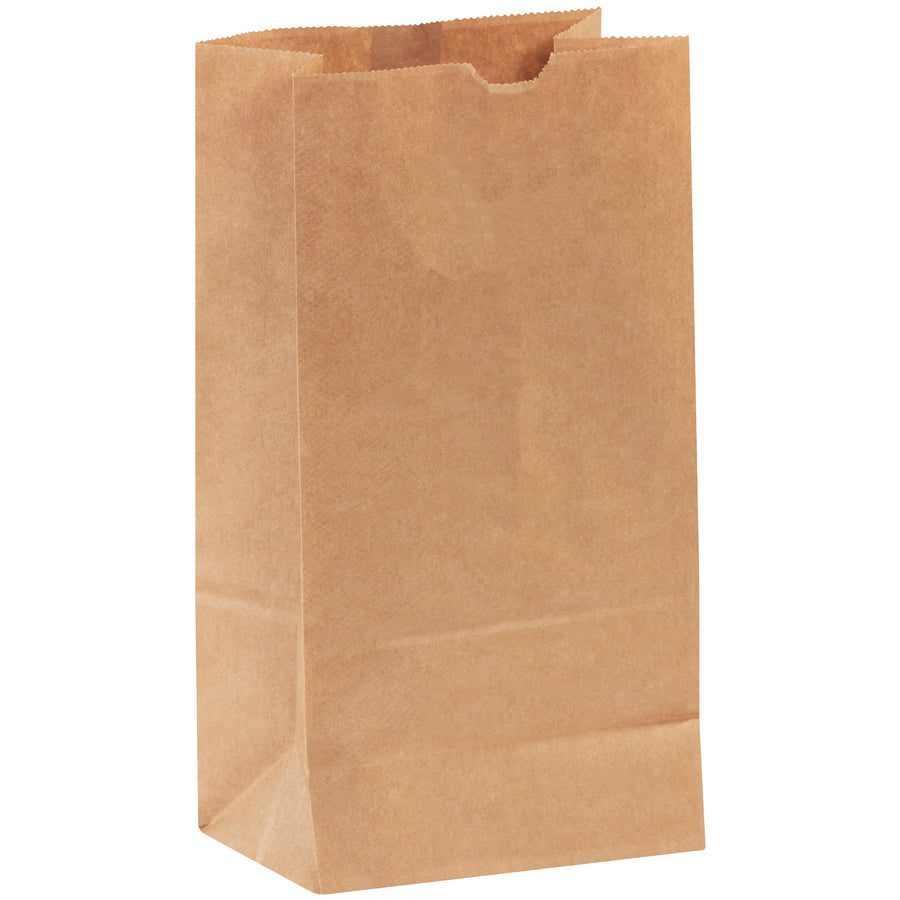 Industrial-strength kraft hardware bags engineered for retail and warehouse use. These 6" x 3 5/8" x 11" paper sacks feature 50 lb. basis weight construction with expandable gusseted side walls for easy filling and secure closure. Order by the case‚400 bags per case deliver reliable, cost-effective protection for hardware, fasteners, and small parts.