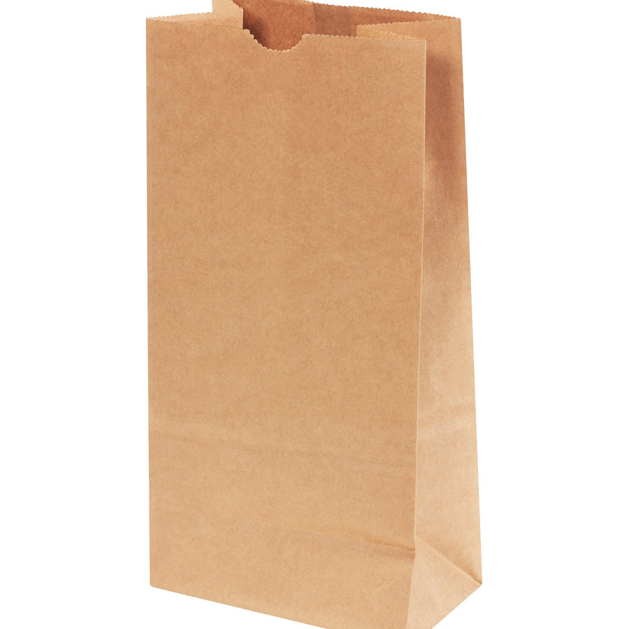 6 1/8 x 4 1/5 x 12 7/16 in 57 lb Kraft Hardware Bags 400/Case BGH126K - alias listing