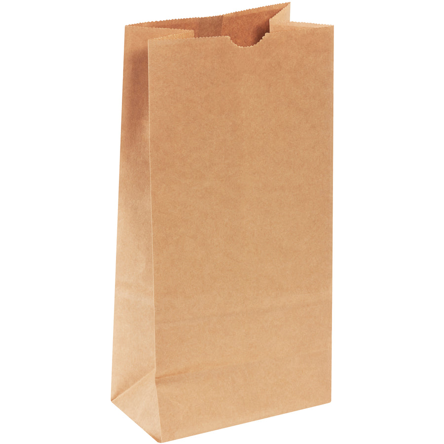 Industrial-strength kraft hardware bags engineered for loose fasteners and heavy items. Expandable gusseted sides ensure easy filling and maximum bag integrity. 57 lb. basis weight paper construction resists punctures from nails and screws‚delivered in a case of 400 units.