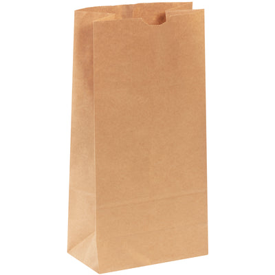 Heavy-duty 57 lb. kraft hardware bags designed to secure nails, screws, and loose hardware without tearing. Expandable gusseted sidewalls for easy filling and stacking. Case of 400 bags per case–economical bulk packaging solution.