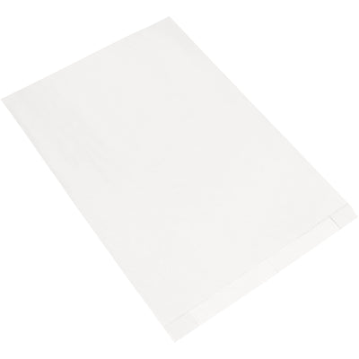 Move bulky, lightweight items with ease using these 17x24" white gusseted merchandise bags. Constructed from durable 30# basis weight recycled paper with serrated ends for quick opening, these retail bags arrive in a convenient 500-bag case. Ideal for retail, pharmacy, and e-commerce applications requiring reliable, eco-friendly packaging.