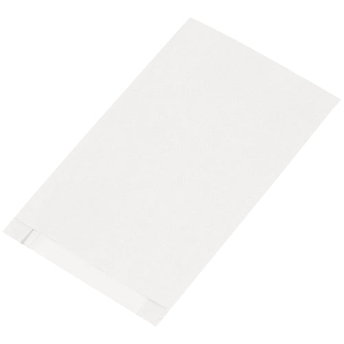 10x2x15 White Gusseted Recycled Paper Merchandise Bags 1000/Case BGM110W