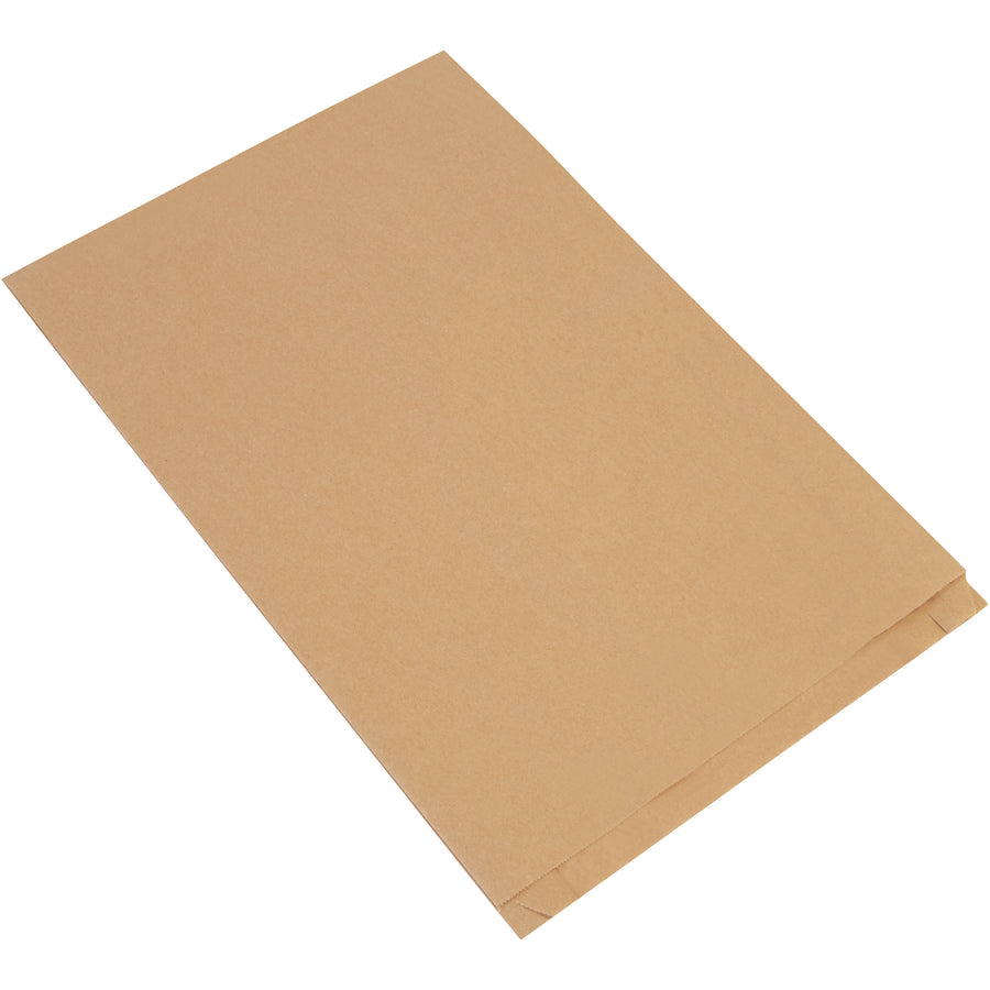 14x3x21" Kraft Gusseted Merchandise Bags - Bulk 500ct Case