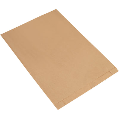30x22 Kraft Gusseted Merchandise Bags - Bulk Recycled Paper, Case of 125