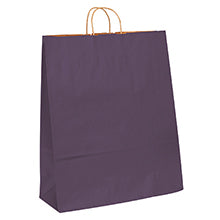 16x6x19.25 Purple Tinted Shopping Bags