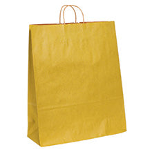 16x6x19.25 Yellow Tinted Shopping Bags