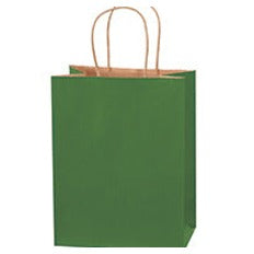 8x4.5x10.25 Green Tinted Shopping Bags BGS116G - alias listing