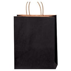10x5x13 Black Tinted Shopping Bags BGS117BL - alias listing