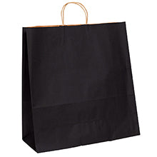 18x7x18.75 Black Tinted Shopping Bags