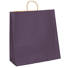 18x7x18.75 Purple Tinted Shopping Bags