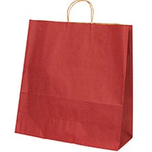 18x7x18.75 Red Tinted Shopping Bags BGS119R - alias listing