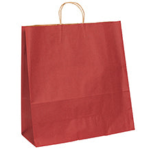 18x7x18.75 Red Tinted Shopping Bags
