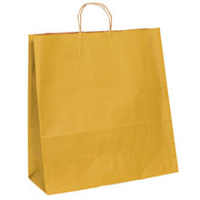 18x7x18.75 Yellow Tinted Shopping Bags