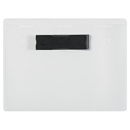 4x3 8 Mil Clear Magnetic Badge Holders 20-Pack BH100 - alias listing
