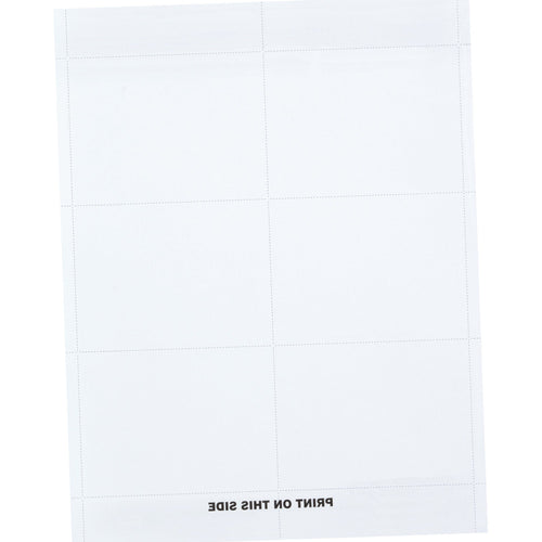 3x4 White Paper Badge Inserts 300/Case BH140
