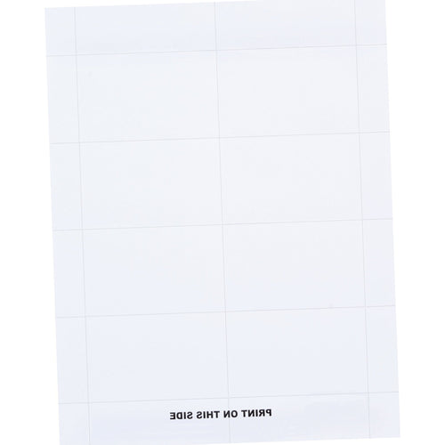 2x3 White Paper Badge Inserts 280/Case BH141