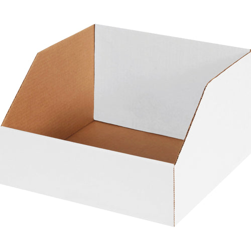12x12x8 ECT-32B Corrugated Bin Boxes 25-Pack BINJ12128