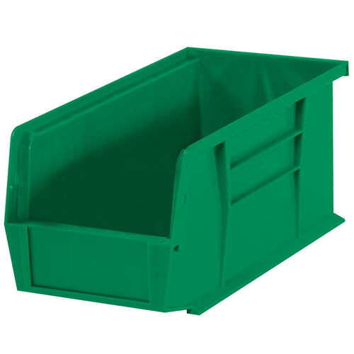 18x8.25x9 Green Plastic Stack & Hang Bin Box 6/Case BINP1889G
