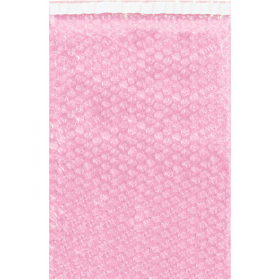 Protect sensitive electronics and fragile items with these 8x17.5" anti-static self-seal bubble pouches. Each case contains 250 pouches featuring 3/16" high-slip bubble for maximum shock absorption and ESD protection. One-inch self-sealing lip provides tamper-evident, tool-free closure for fast e-commerce and industrial packing.