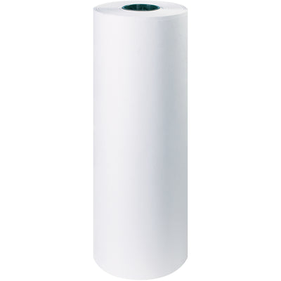 24" x 1000' Bleached Butcher Paper Roll - 40#