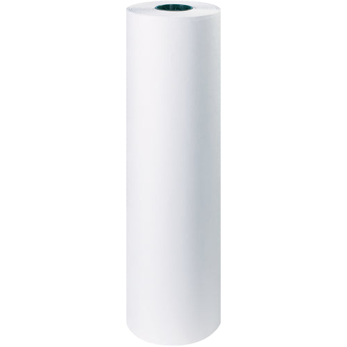 Professional-grade bleached butcher paper roll delivering 1000 linear feet of durable, food-safe wrapping per roll. 40# basis weight construction ensures strength for sandwiches, deli meats, florals, and general packaging applications. FDA compliant with near-neutral pH‚the reliable choice for food service and industrial packaging operations.