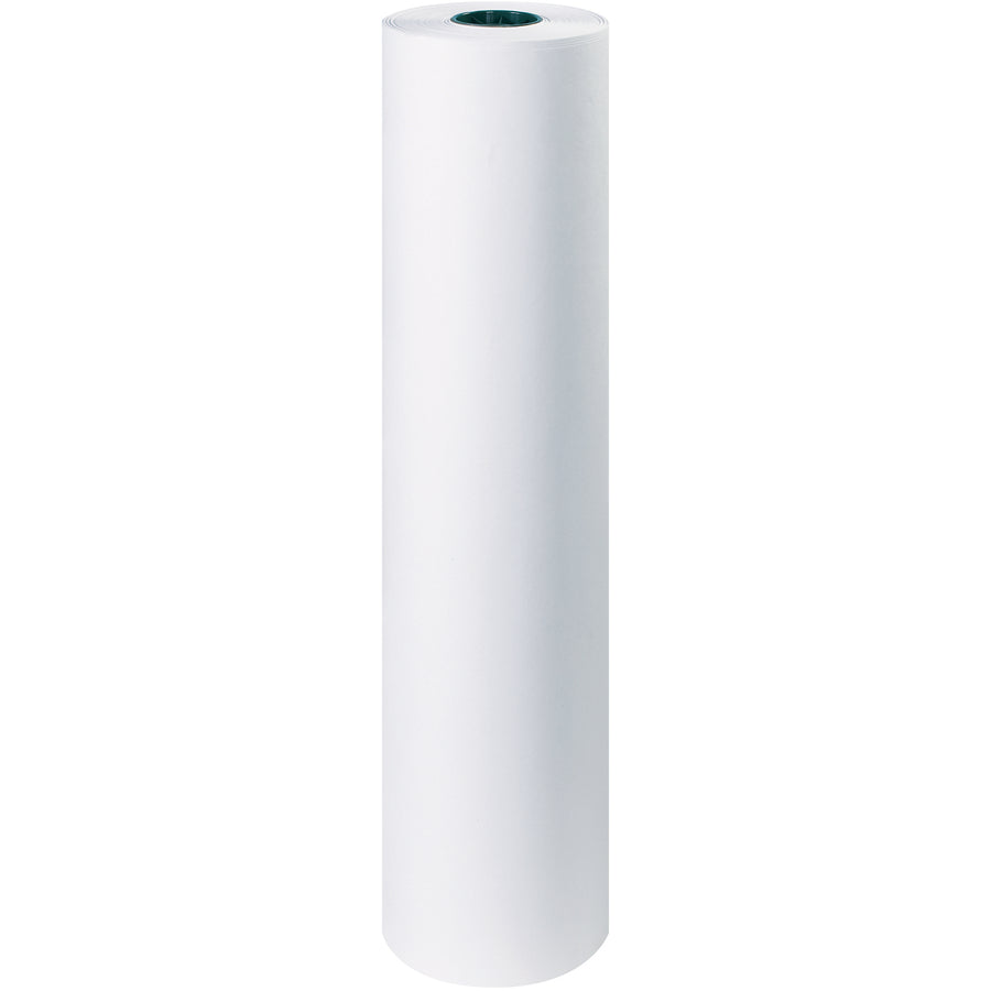 36" x 1000' Bleached Butcher Paper Roll - 40# Basis Weight