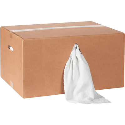 Professional-grade cotton terry cloth towels deliver superior absorbency and durability for industrial cleaning, polishing, and janitorial operations. Each case contains 130 towels measuring 14" x 17", providing reliable wipers that reduce material costs while maintaining performance standards across manufacturing, automotive, and facility maintenance applications.