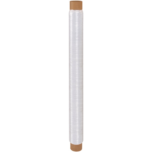 Heavy-duty 1 mil clear polyethylene sheeting measuring 12' x 400' per roll‚ideal for protecting equipment, machinery, and materials on construction sites. This economical plastic sheeting serves as a moisture barrier, dust cover, and protective barrier for painting projects. Sold as a single case for easy ordering and reliable on-site coverage.