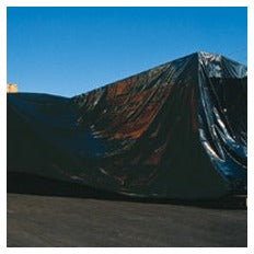 10 ft x 100 ft 6 Mil Black Centerfold Poly Sheeting CF610B