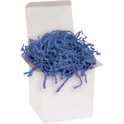 Professional-grade navy blue crinkle paper delivers reliable cushioning and attractive presentation in a 10 lb case. Premium paper void fill padding protects products while adding vibrant color to gift boxes, baskets, and retail packaging. Sold as one case of 10 lbs–cost-effective protection for high-volume shippers.