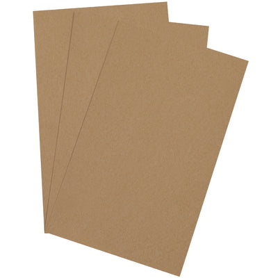 Protect your shipments with industrial-grade 8.5 x 14" kraft chipboard pads. These durable .022 point fibreboard stiffeners prevent box cutter damage when applied to carton tops and serve as reliable envelope stiffeners. Buy by the case–760 pads per order, cost-effective protection for high-volume shippers.