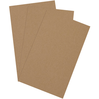 Protect your shipments with these 8.5x14" heavy-duty chipboard pads made from durable .030 point kraft fibreboard. Use as envelope stiffeners or layer atop cartons to guard against box cutter and knife damage. Bulk case of 575 pads delivers cost-effective protection for high-volume operations.
