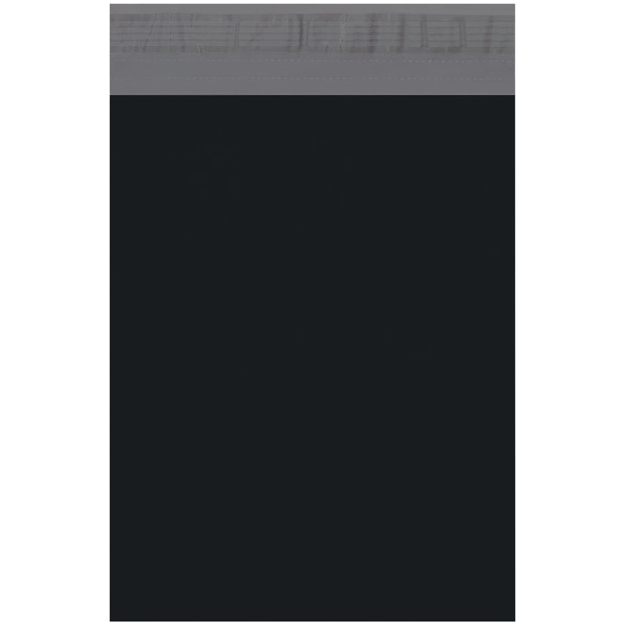 Premium 10x13 black poly mailers engineered for e-commerce brands that demand durability and professional presentation. Self-seal closure, 2.5 mil puncture and water-resistant polyethylene construction protects products in transit. Sold as case of 100.