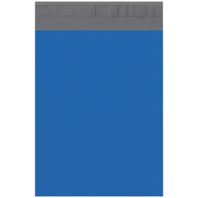 Professional 10x13 blue poly mailers with self-adhesive closure protect e-commerce shipments from moisture, punctures, and tears. Each case includes 100 mailers made from durable 2.5 mil polyethylene with silver inner lining‚ideal for branded packaging that stands out. High-strength seams and reliable self-seal ensure contents stay secure, even when overpacked.