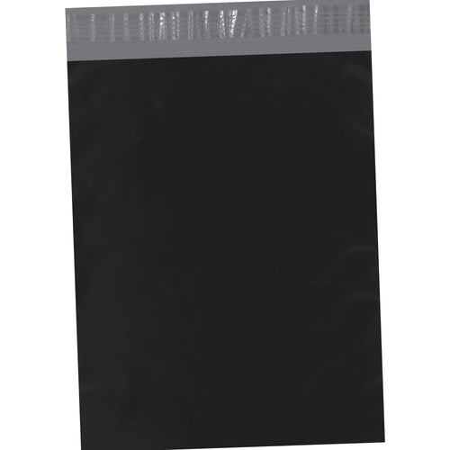 12x15.5 2.5 Mil Black Self-Seal Poly Mailers 100/Case CPM1215BK - alias listing
