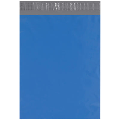 Protect your shipments with our 12x15.5" blue self-seal poly mailers‚engineered for puncture, tear, and water resistance. Each case includes 100 durable 2.5 mil polyethylene mailers with high-strength seams and a professional blue exterior that attracts customer attention while the silver inner lining accepts labels and stamps perfectly.