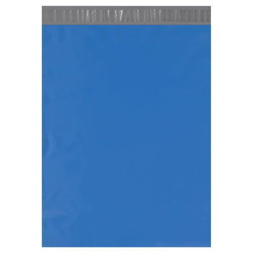 19x14.5 2.5 Mil Blue Self-Seal Poly Mailers 100/Case CPM1419BL - alias listing