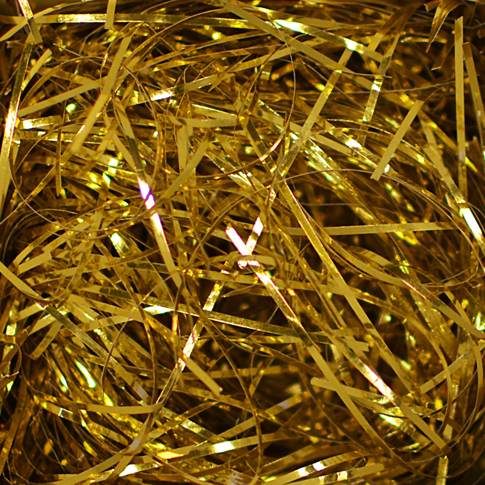 Upgrade your packaging with 10 lbs of gold metallic PVC crinkle shred that combines protective cushioning with premium visual appeal. This Veryfine Cut™ void fill material adds an attractive sparkle to retail and gift boxes while keeping products secure during shipping. Perfect for e-commerce brands seeking cost-effective, compliance-ready packaging solutions.