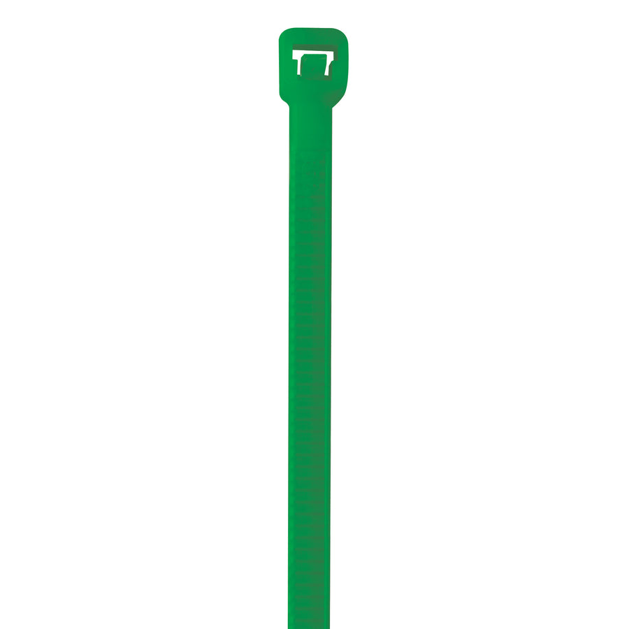 Lock-tight 5.5" green cable ties engineered to stay secure without slipping or loosening during shipment and storage. Made from durable 40 lb. nylon for reliable performance in high-volume bundling applications. Packrift delivers bulk cases of 1000 ties at competitive wholesale pricing.