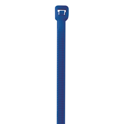 Industrial-grade 8" blue cable ties deliver lock-tight security for bundling, wrapping, and shipping applications. Made from durable 40 lb nylon that won't move or loosen, these colored ties maintain tension under pressure. Buy by the case of 1000 for maximum cost efficiency.