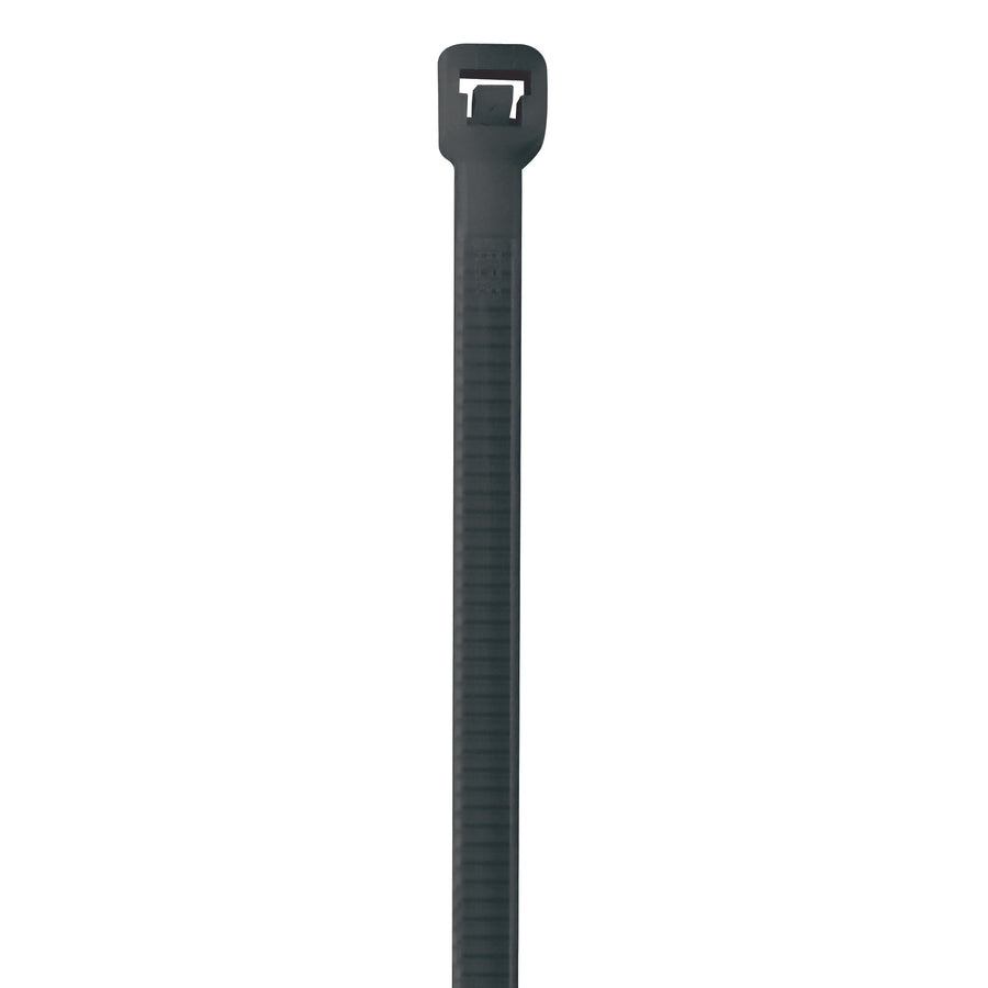 Heavy-duty 8" gray cable ties deliver lock-tight security that won't move or loosen during shipping and storage. Made from durable 40lb nylon for reliable performance in demanding industrial applications. Sold by the case of 1000 ties.